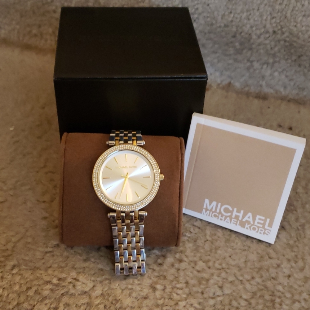 Michael Kors Diamond Bezel Watch